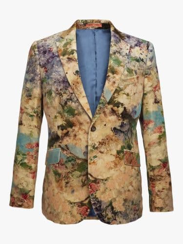 Garden Floral Velvet Jacket