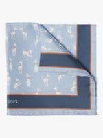 Gervaise Blue Pocket Square
