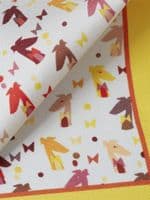 Gervaise Yellow Pocket Square