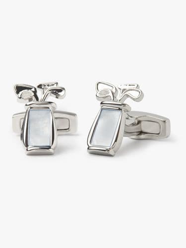 Golf Bag Cufflinks