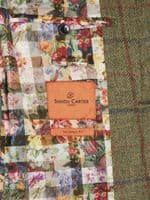 Green Country Check Overcoat