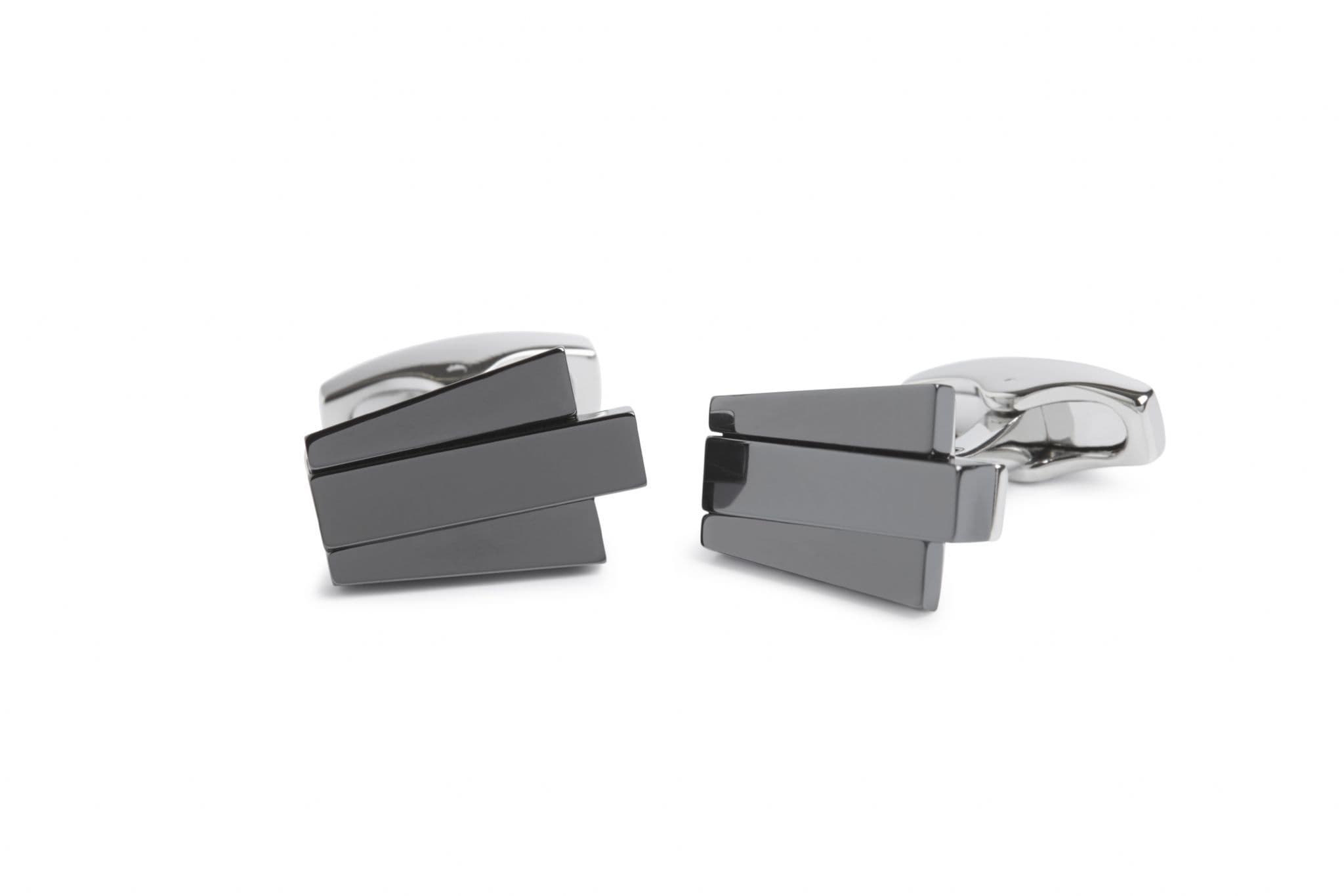 Haematite Keystone Cufflinks
 