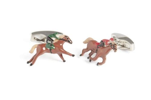 Horse Racing Cufflinks