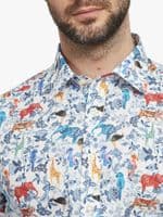 Jungle White Shirt