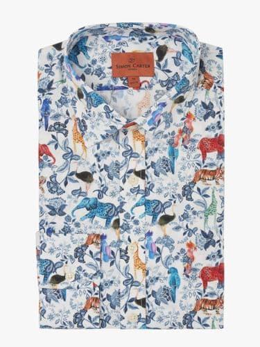 Jungle White Shirt
