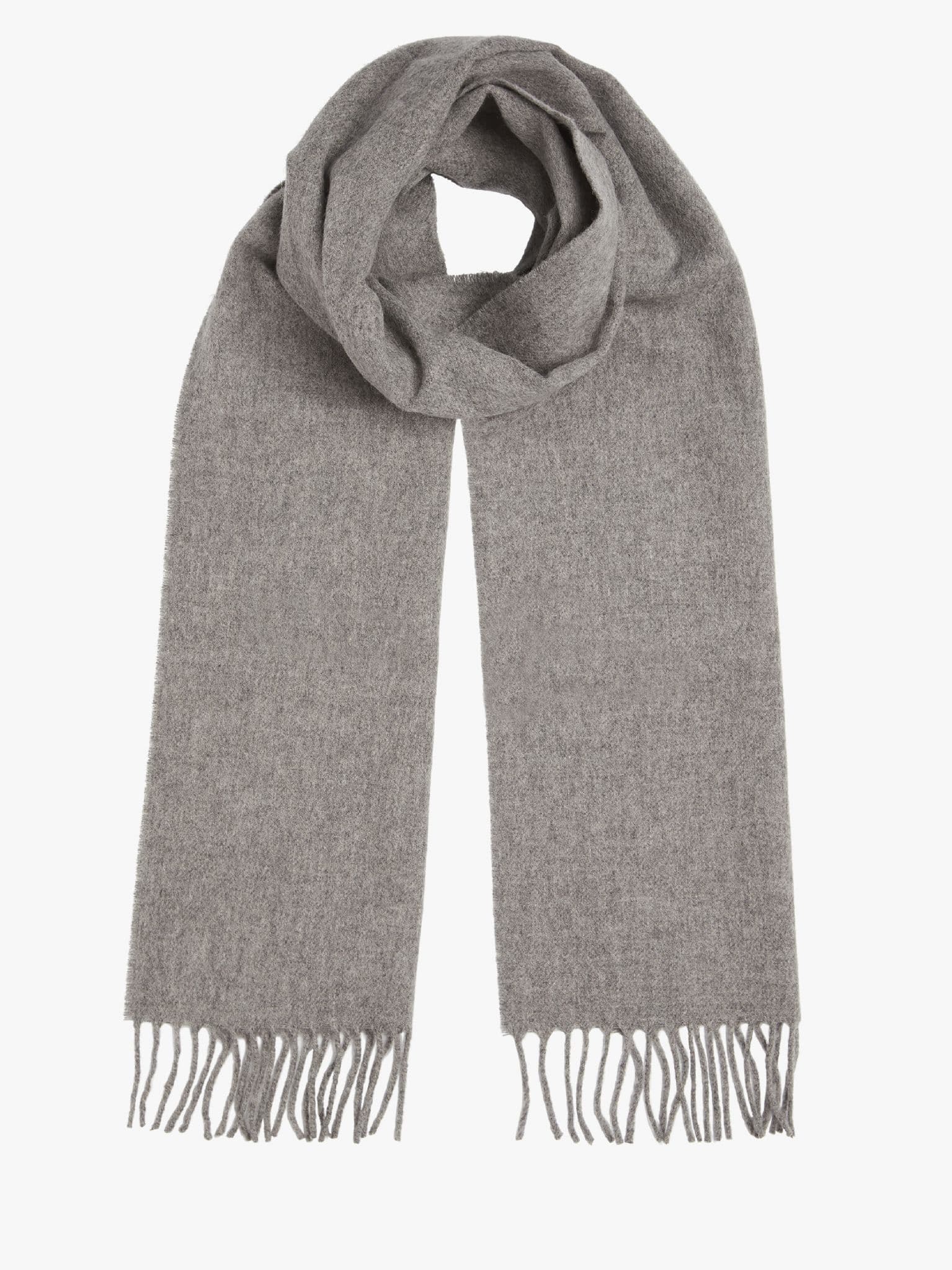 Lambs Wool Scarf Grey
 