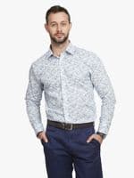 Magic Square Blue Shirt