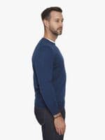 Merino Crew Neck Jumper Indigo