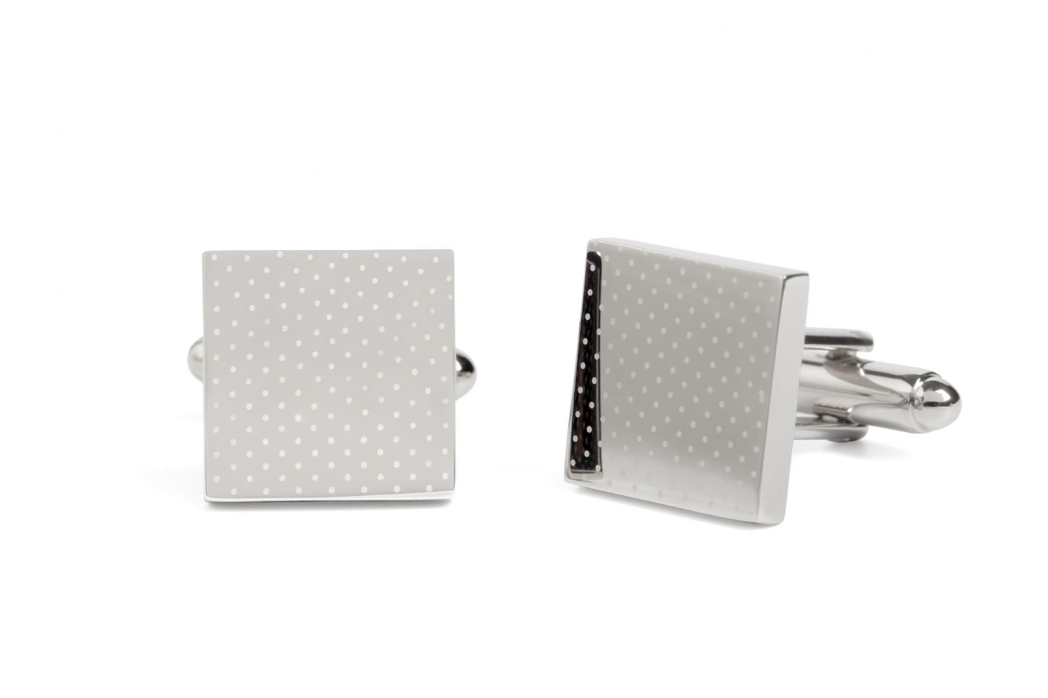 Micro Dot Cufflink
 