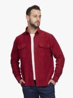 Moleskin Overshirt Red