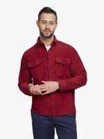 Moleskin Overshirt Red