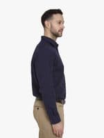 Navy Seersucker Shirt