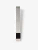 Onyx Brushed Tie Slide