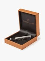Onyx Brushed Tie Slide