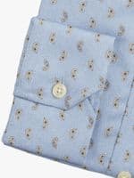 Paisley Fish Blue Shirt