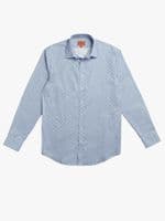 Paisley Fish Blue Shirt