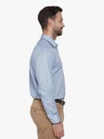 Paisley Fish Blue Shirt