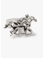 Polished Race Horse Cufflinks