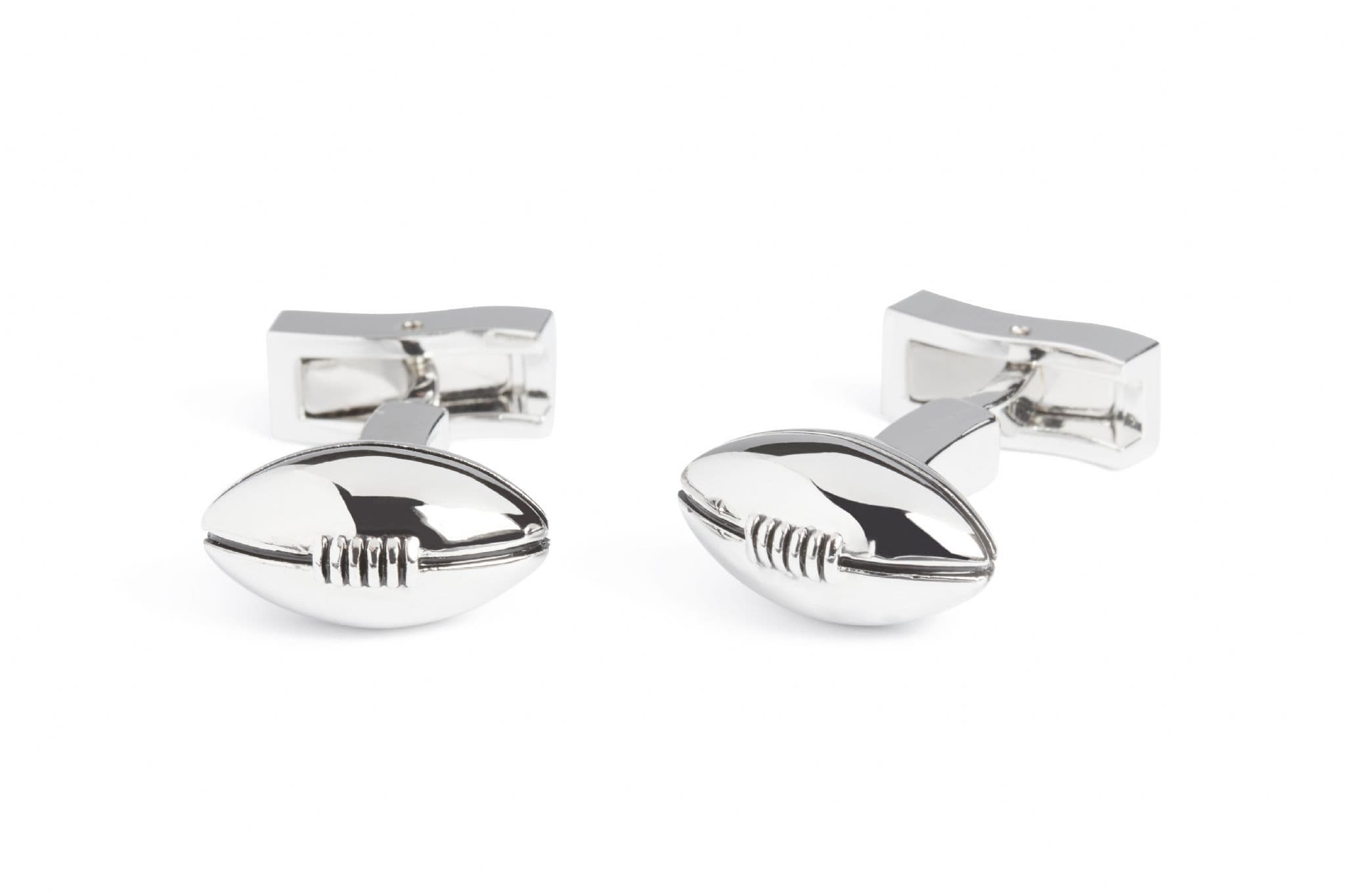 Rugby Ball Cufflinks
 