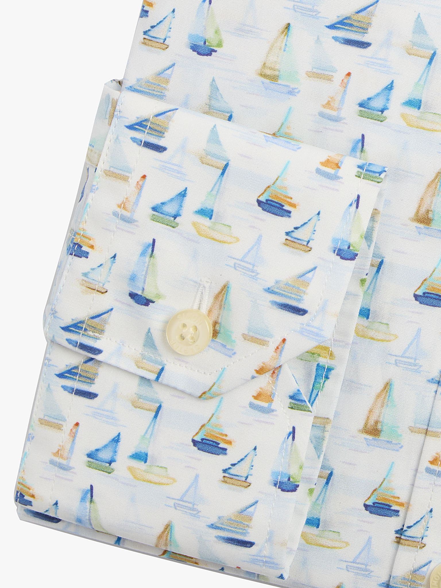 Side view of Sailing Watercolour Shirt - 17