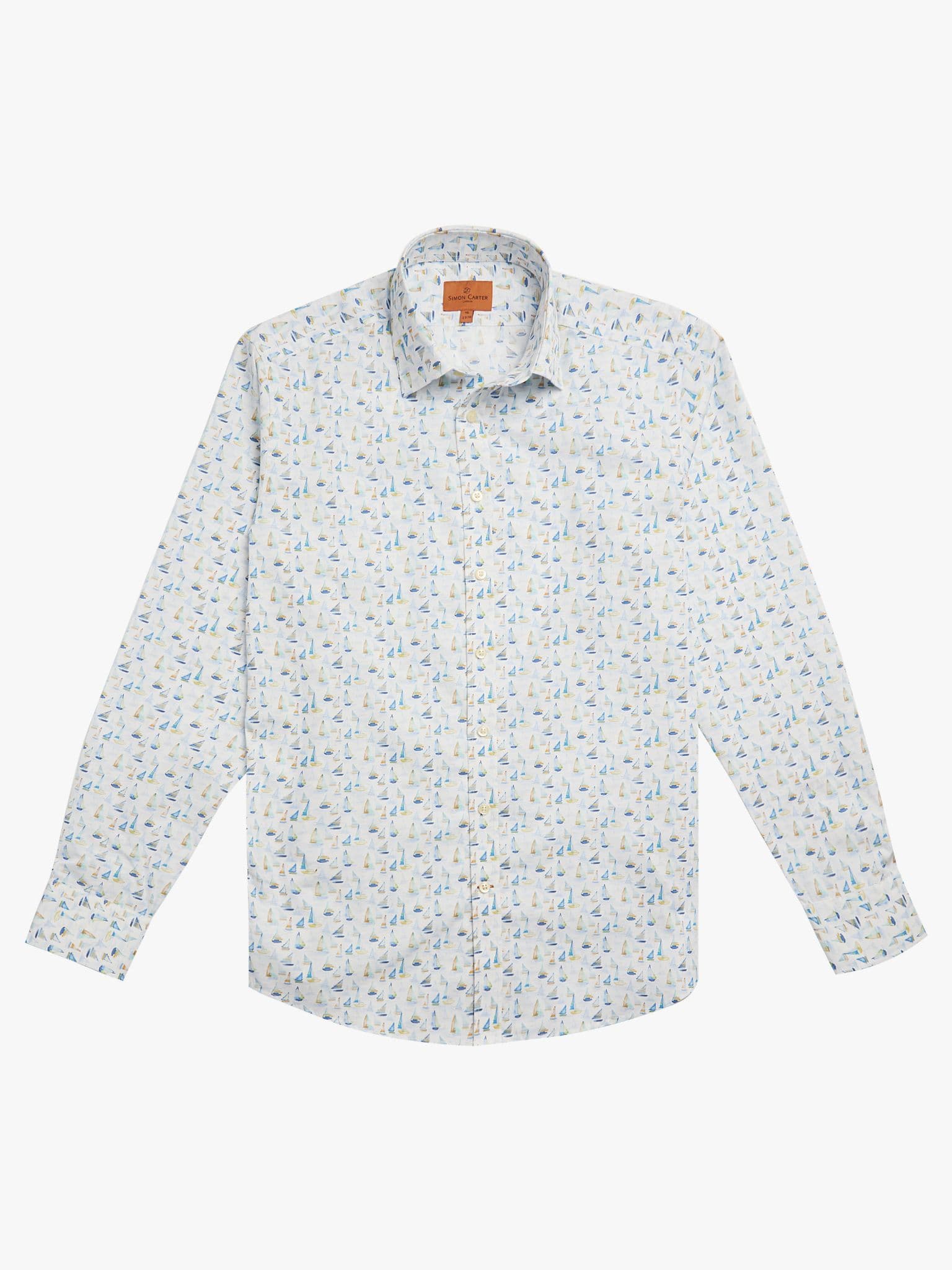 Side view of Sailing Watercolour Shirt - 17