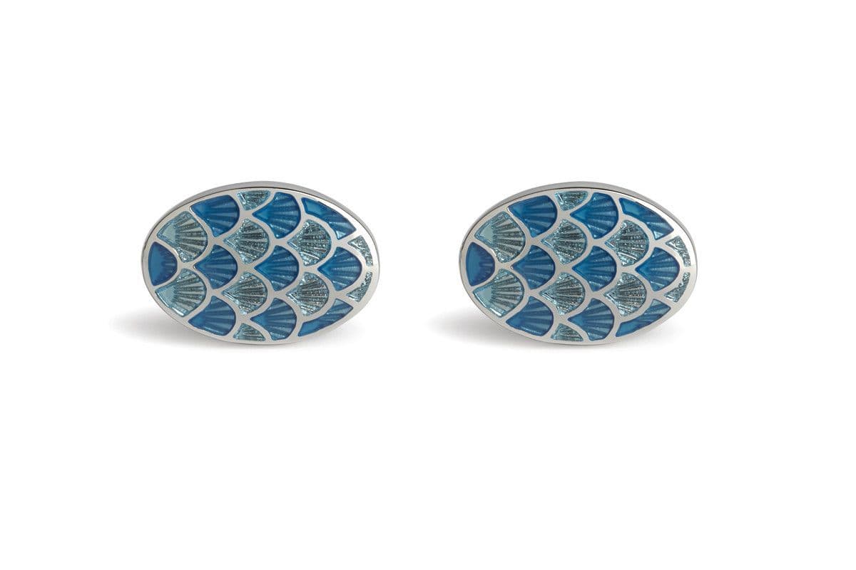 Simon Carter Cycloid Light Blue Cufflink-image-1668751170