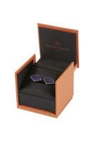Simon Carter Diamond  Weave Purple