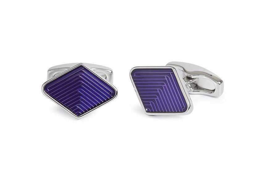 Simon Carter Diamond Weave Purple
 