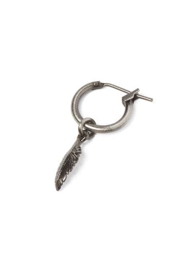 Simon Carter Feather Hoop Earring