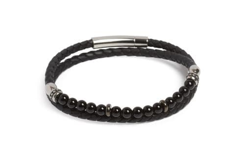 Simon Carter Hayle Onyx Wrap Bracelet