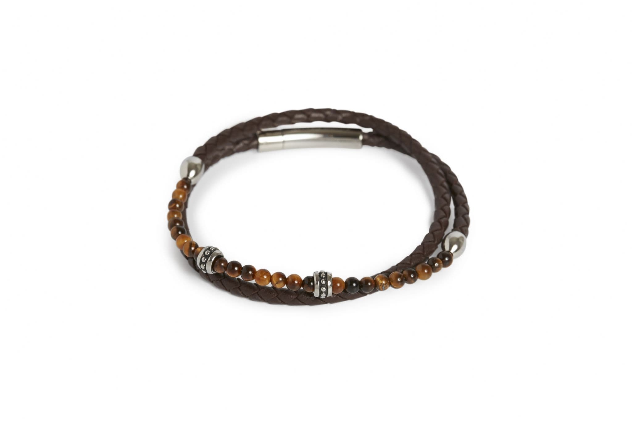Simon Carter Hayle Tigerseye Wrap Bracelet
 