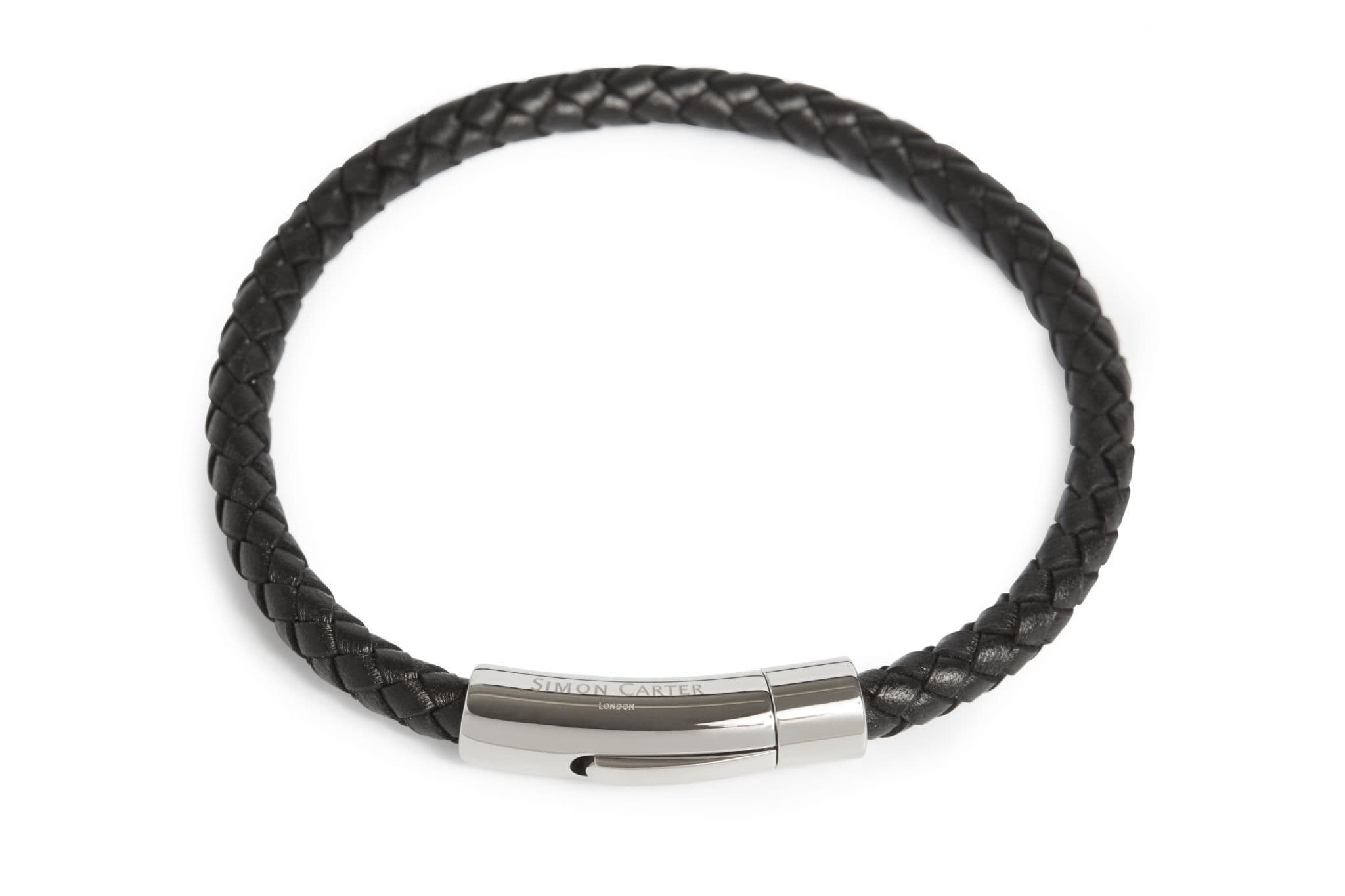 Simon Carter Newquay Slim Bracelet Black
 