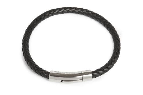 Simon Carter Newquay Slim Bracelet Black