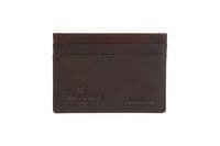 Simon Carter Oiled Leather Tan T-Rex Credit Card Holder