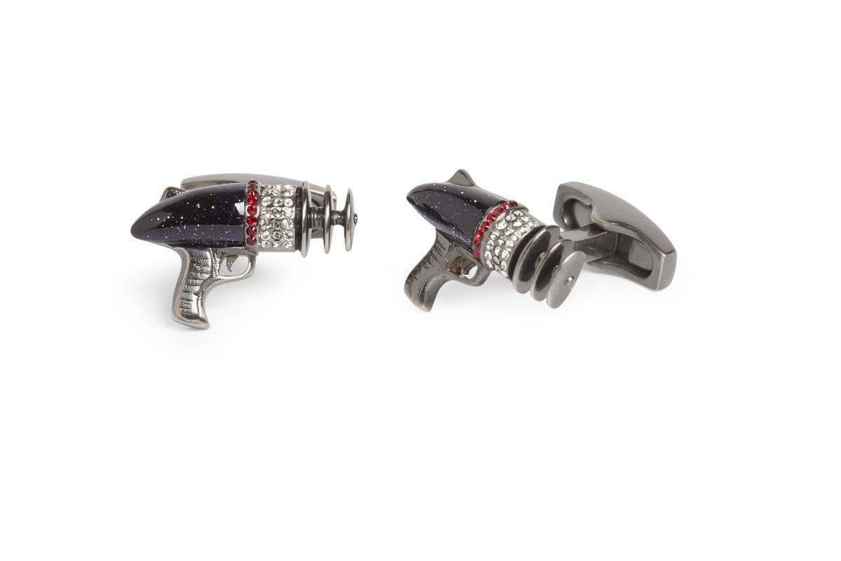 Simon Carter Outer Space Ray Gun Cufflink
 