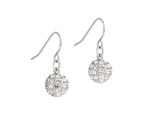 Simon Carter Swarovski Crystal Ball Earrings