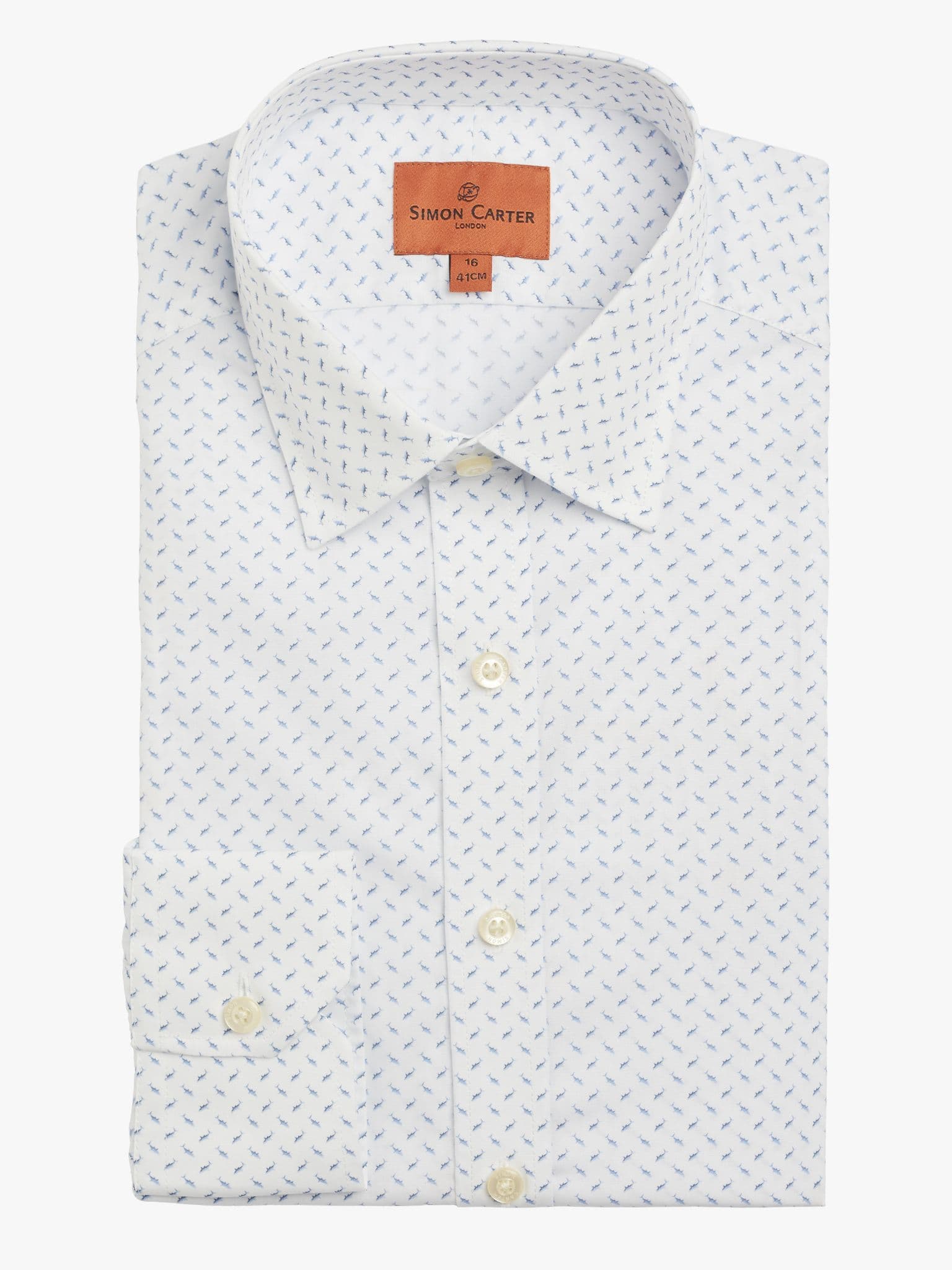 Small Blue Sharks Shirt - 16