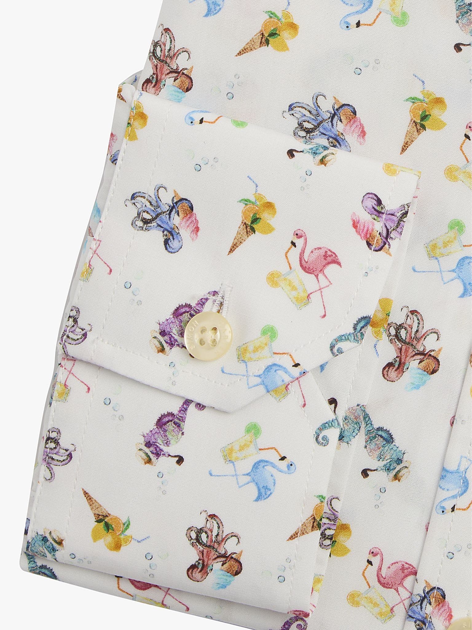 Side view of Squid Ice Cream Shirt - 16.5