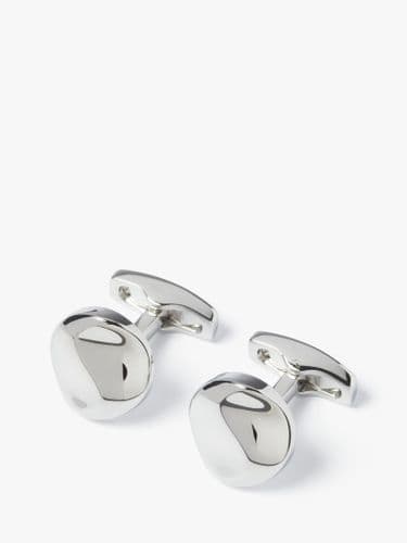Squiggle Circle Cufflinks