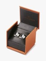 Squiggle Square Cufflink
