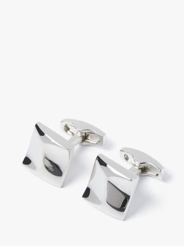 Squiggle Square Cufflink