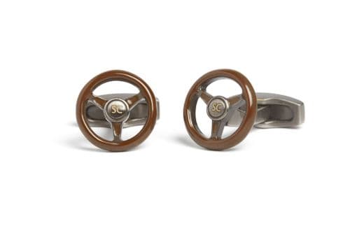 Steering Wheel Cufflink
