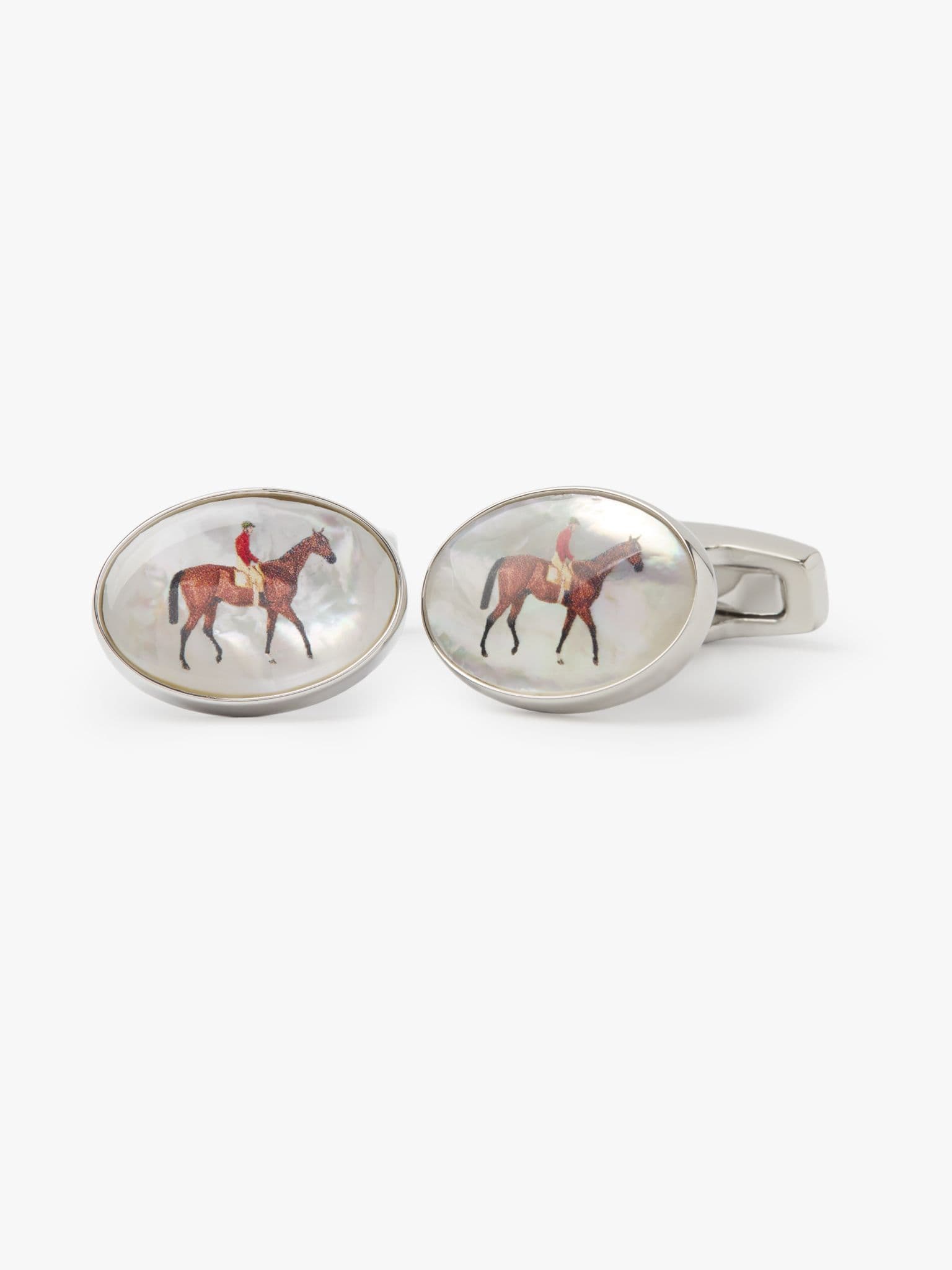 Stubbs Horse Cufflink
 