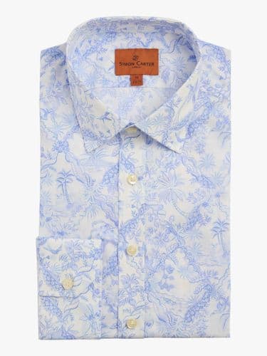 Tropical Toile Shirt