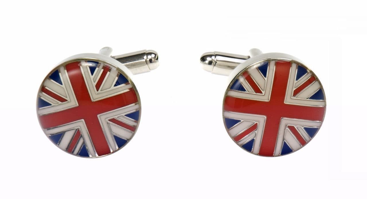 Union Jack Cufflink
 