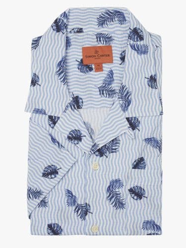 Wave Seersucker Shirt