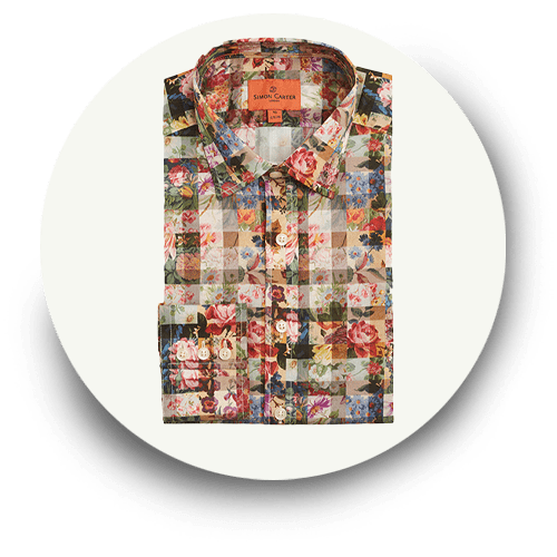 Simon Carter  Archive Gingham Shirt