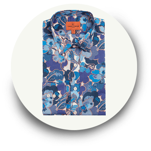 Simon Carter Prospect Flowers Shirt