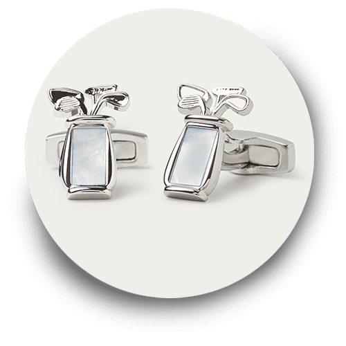 Golf Club Cufflinks