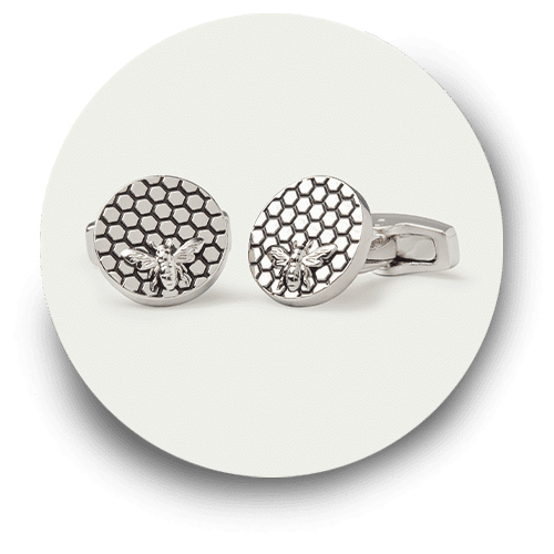 Honey Bee Cufflinks